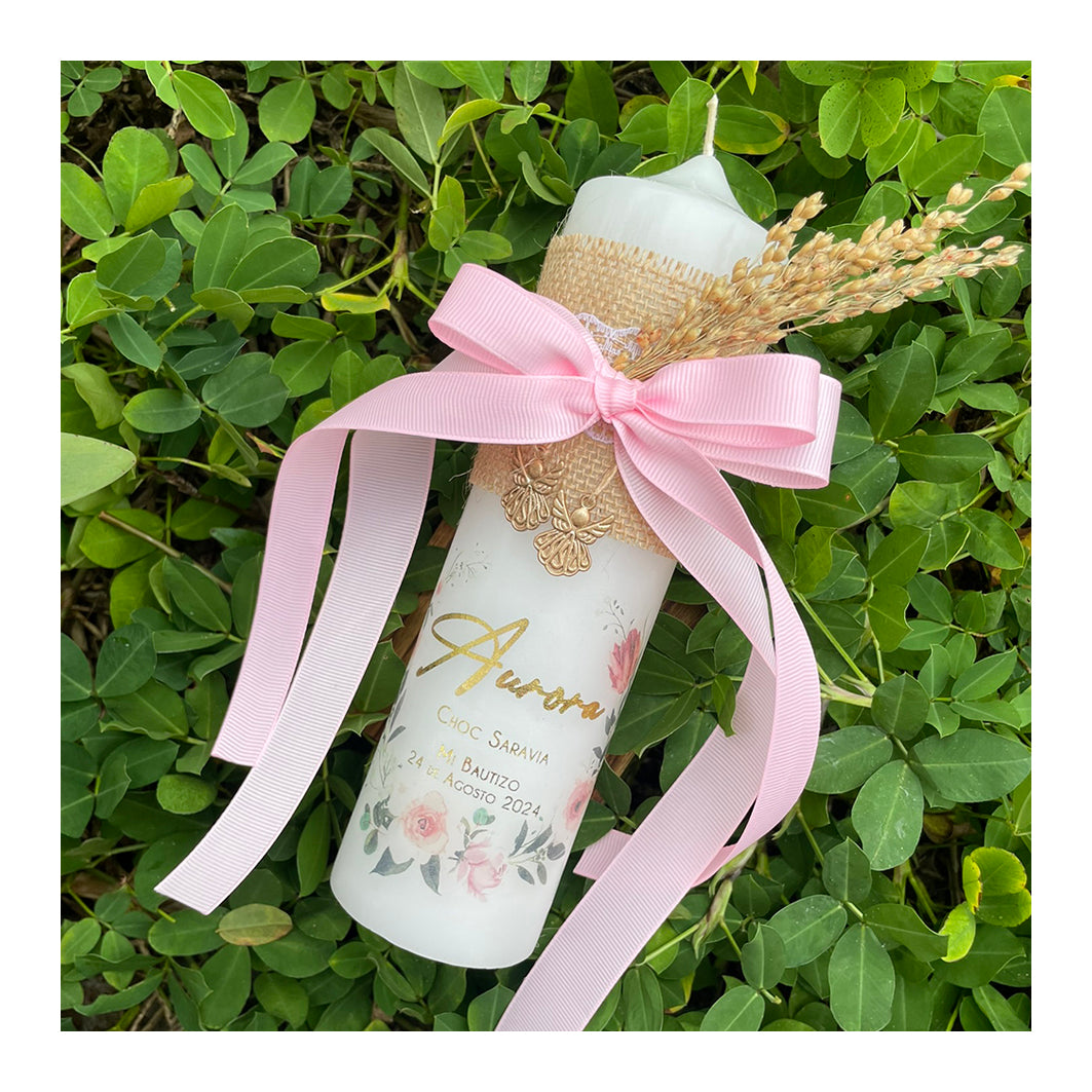 Velas para Bautizo