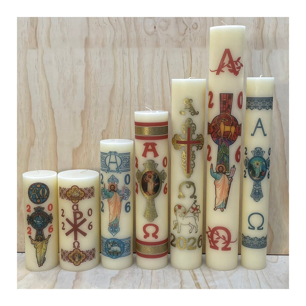 Cirios Pascuales para Iglesias